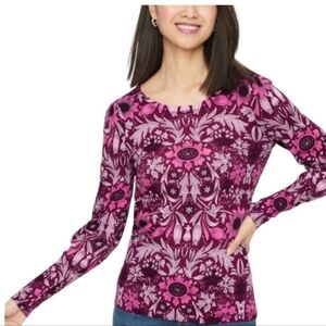 Talbots Merino Wool EUC Sweater Puff Sleeves XL